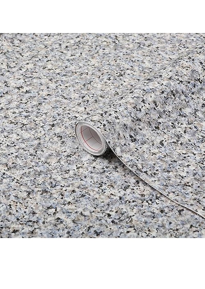 d-c-fix self-Adhesive Film Granite Grey Stone 26.5'' x 78.7" - FA346-8049 - Image 1